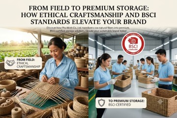 From Field to Premium Storage: How Ethical Craftsmanship and BSCI Standards Elevate Your Brand